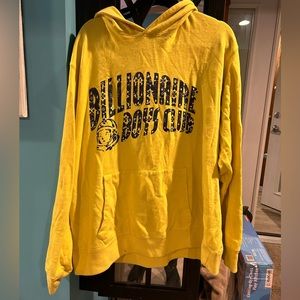Xxl billionaire boys club yellow hoodie